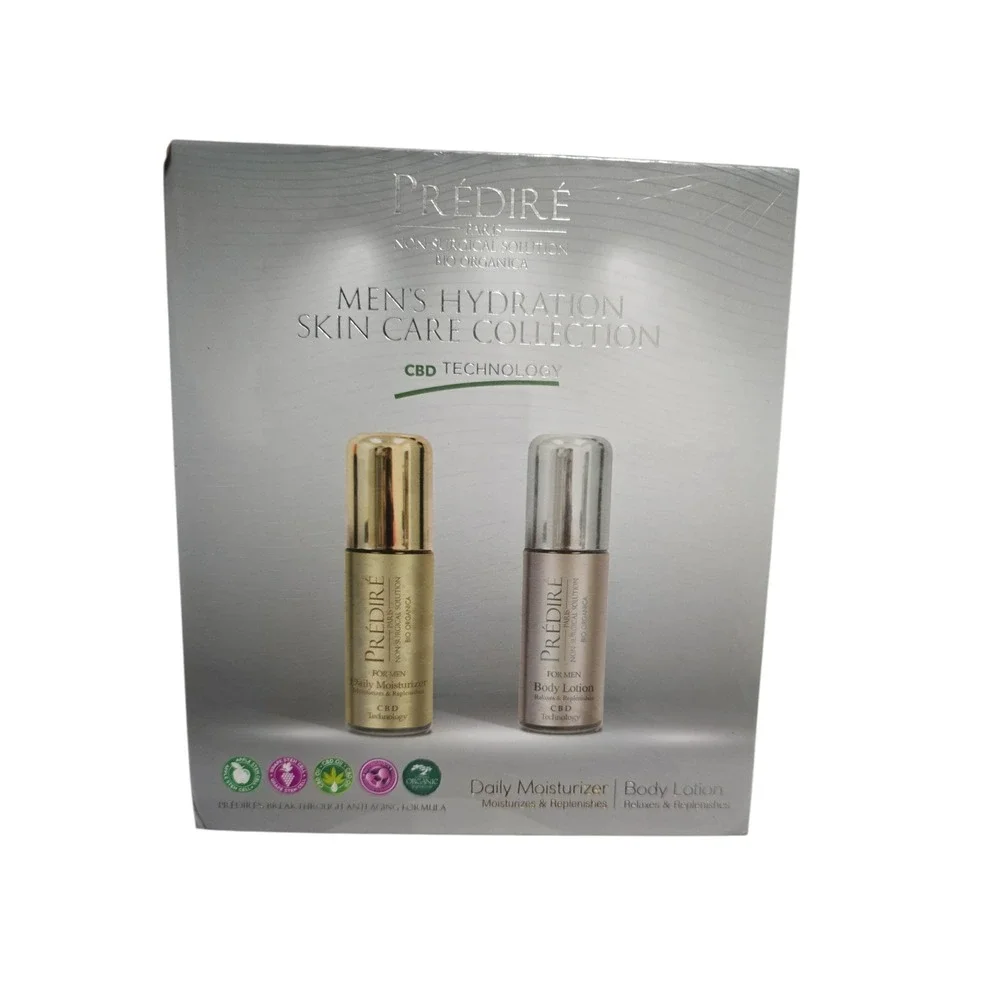 Predire‎ Paris Mens Hydration Skin Care Collection CBD Daily Moisturizer